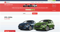 Desktop Screenshot of clubauto-macsf.com